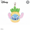 Disney 4" Cutey Pineapple Stitch Plush Keychain